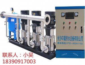 變頻自動供水設(shè)備改造農(nóng)村飲水工程精確控制智能供水初見成效